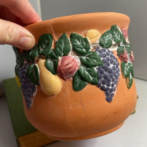Norcal Pottery 5.5” Sandwashed Fruit Jardiniere Terracotta Flower Pot Planter - Picture 2 of 7